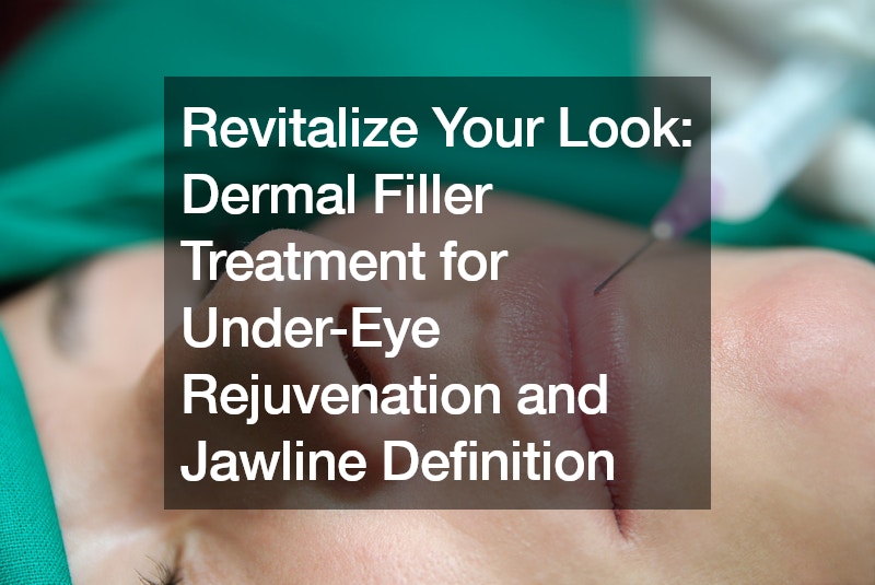 Revitalize Your Look Dermal Filler Treatment for Under-Eye Rejuvenation and Jawline Definition